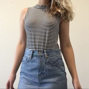 Mock Neck Bodysuit